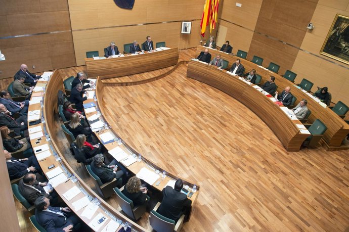 Pleno de la Diputación de Valencia