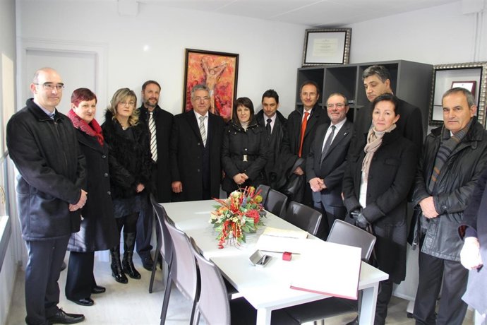 Joan Reñé, en la Cofradia de Sant Sebastià de El Pont de Suert