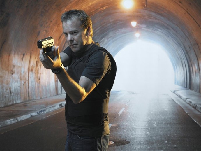 Kiefer Sutherland es Jack Bauer en 24