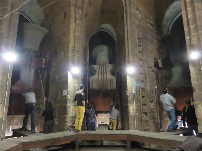 Volteo de campanas en el Miguelete