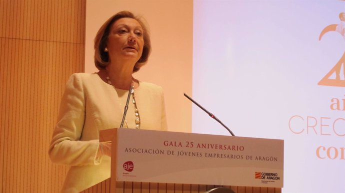 Rudi asiste al 25 aniversario de la Asociación de Jóvenes Empresarios de Aragón