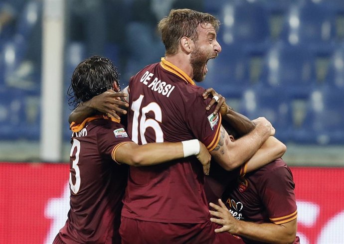 De Rossi con la AS Roma