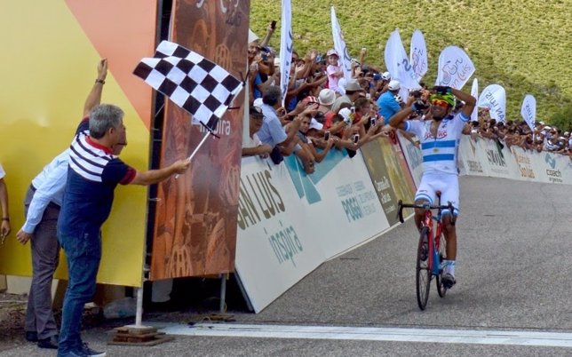El argentino Dani Díaz vence en segunda etapa del Tour de San Luis