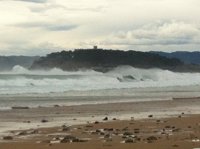Olas de casi 7 metros golpean a Santander