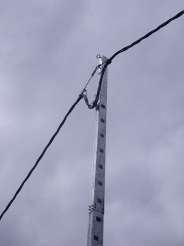 Nuevo soporte y cableado de Endesa en Aran