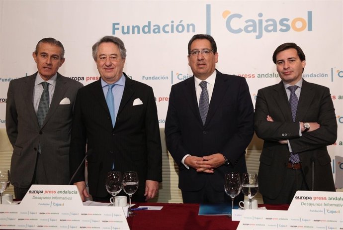 Desayuno de Europa Press Andalucía con Javier Targhetta, de Atlantic Copper