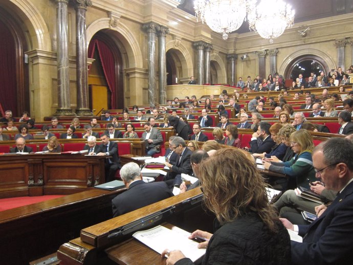 Pleno del Parlament