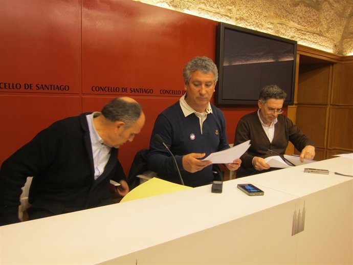 Sindicatos de la mesa de negociación del Ayuntamiento de Santiago