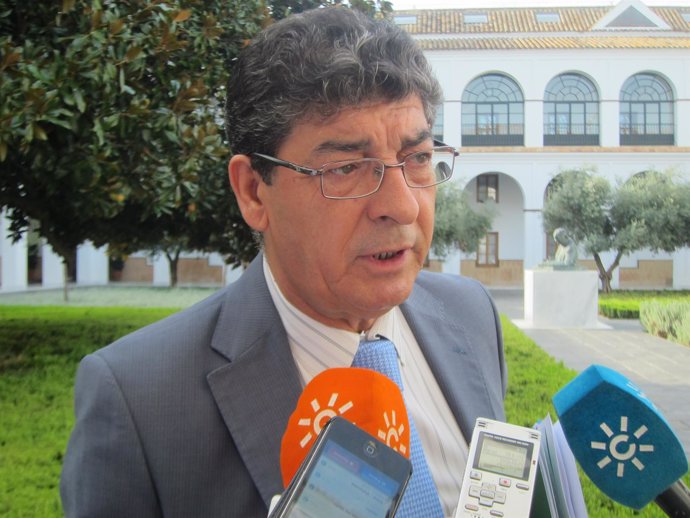 Diego Valderas, en el Parlamento andaluz