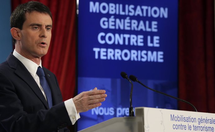 Manuel Valls presenta un plan de lucha contra el terrorismo