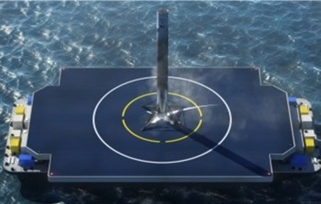 Puerto espacial marino de Space X