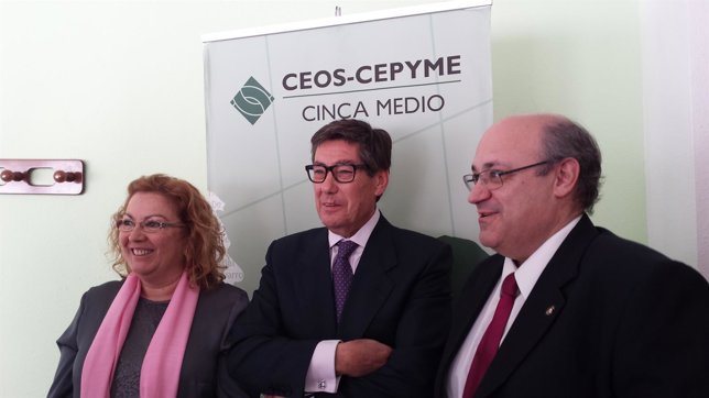 Aliaga ha participado en el XXV aniversario de CEOS CEPYME Cinca Medio