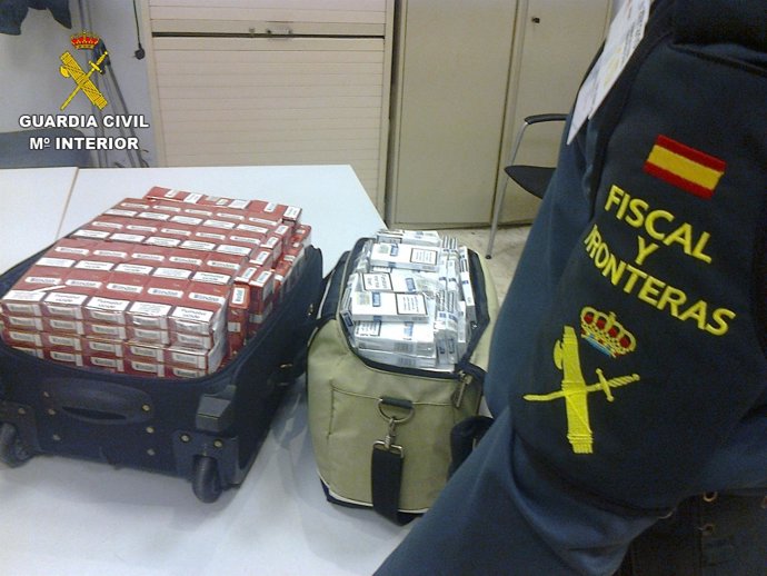 Incautación de tabaco en Manises