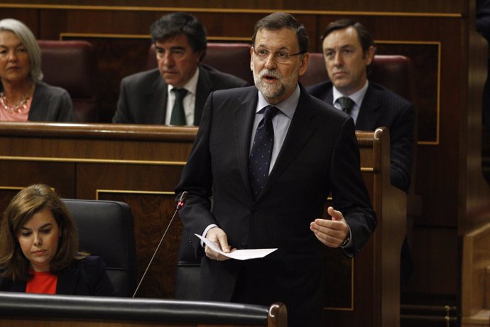 Mariano Rajoy en el Congreso