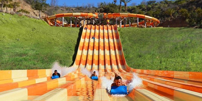 Atracción de Aqualand 'El laberinto del agua'