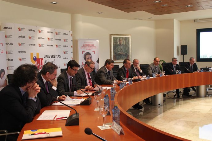 Presentación en la sede de la UMH