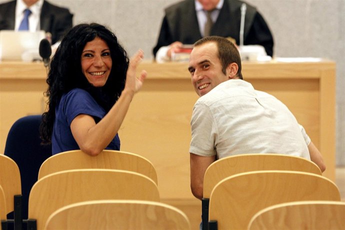 Garikoitz Aspiazu, alias "Txeroki", y Leire López Zurutuza