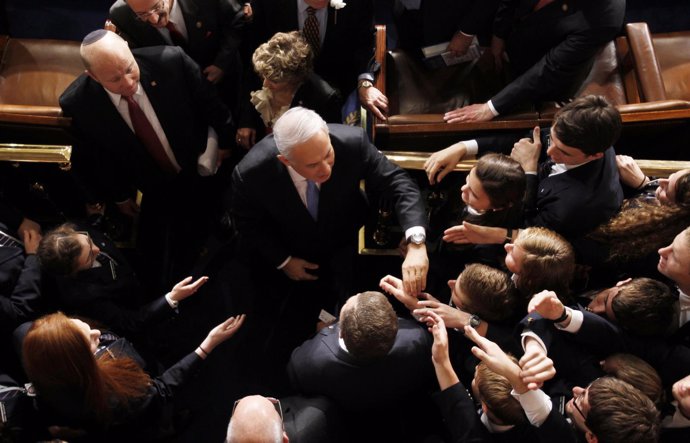 Netanyahu en el Congreso de EEUU en 2011