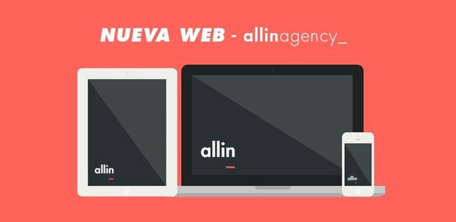 Nueva web allinagency_