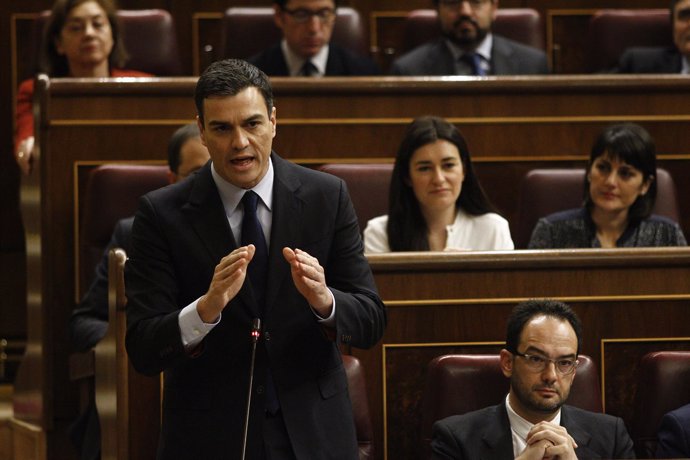 Pedro Sánchez en el Congreso