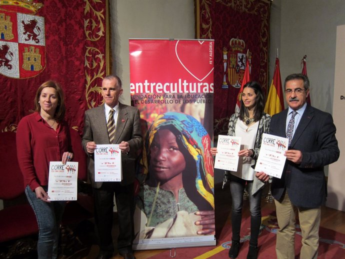 Redondo, Landáburu, Lugueros y García presentan 'Corre por una causa'