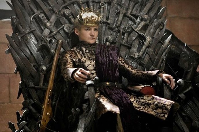 Joffrey, en el Trono de Hierro