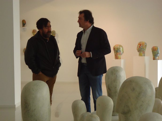 Exposición de Juan Pérez en la sala El Brocense de Cáceres