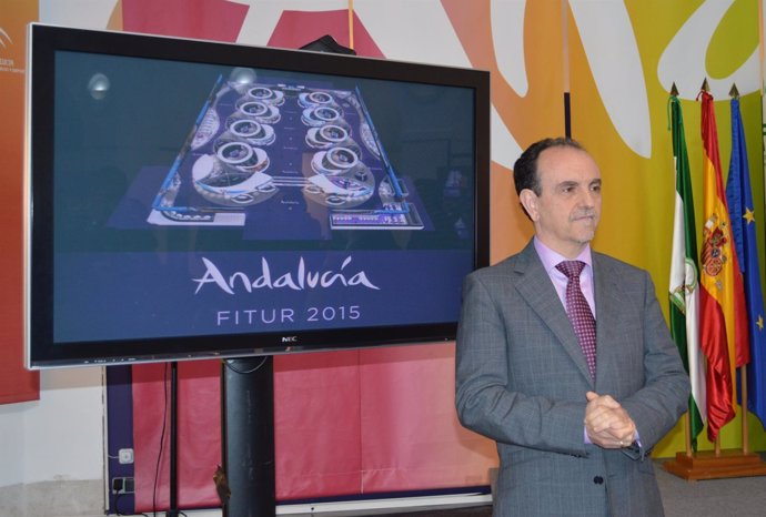 El consejero de Turismo presenta Fitur 2015 Andalucía Rafael Rodríguez