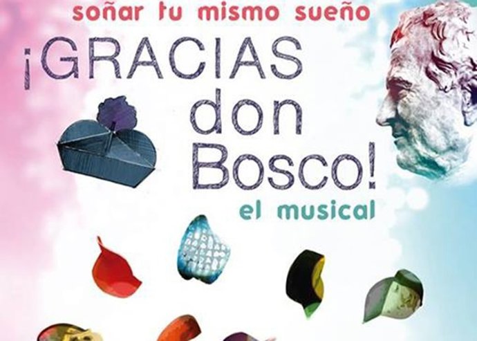 Cartel del musical 'Gracias Don Bosco'.