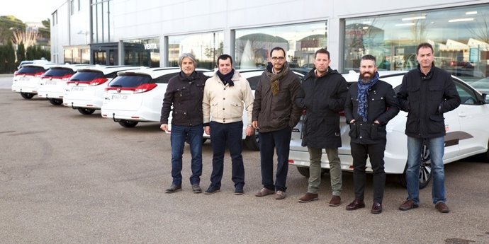 Enganches Aragón renueva la flota con seis Honda Civic Sport Tourer 