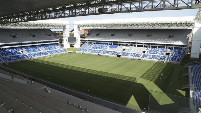 Arena Pantanal de Cuiabá, uno de los estadios del Mundial de Brasil