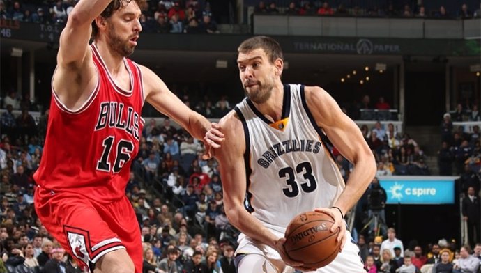 Pau Marc Gasol Memphis Grizzlies Chicago Bulls NBA