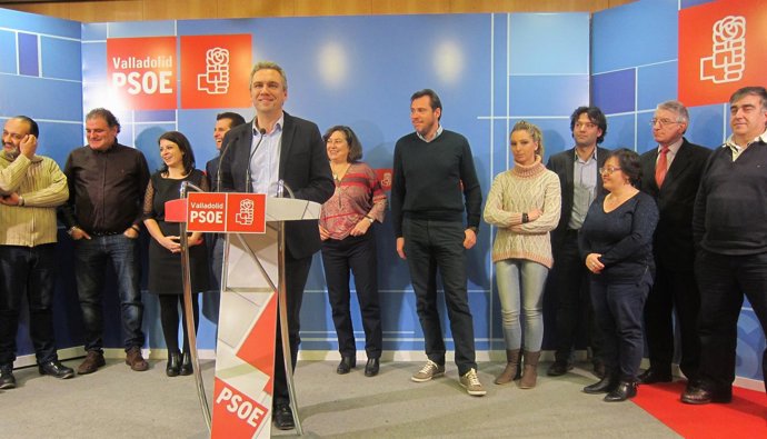 Reunión de Tudanca y Lastra con los alcaldes y portavoces de Valladolid