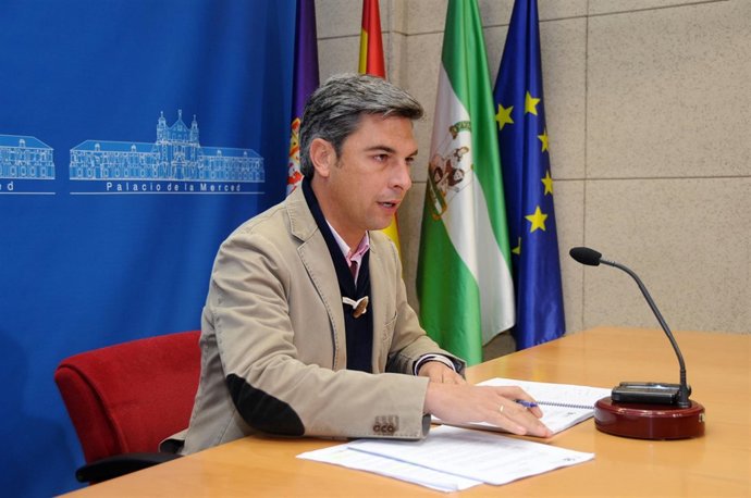 El portavoz del gobierno del PP en la Diputación, Andrés Lorite