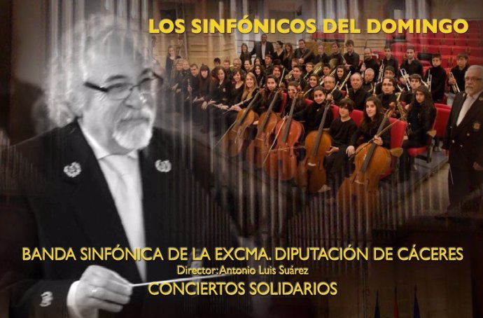 Los 'Sinfónicos del domingo' de la Banda de la Diputación de Cáceres