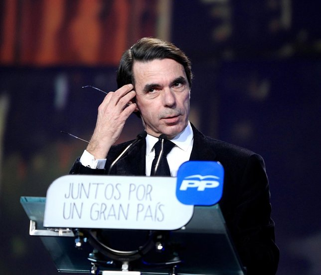 José María Aznar en la Convención Nacional del PP