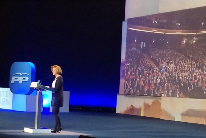 Cospedal en la Convención Nacional del PP