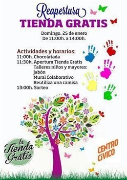 Reapertura de La Tienda Gratis