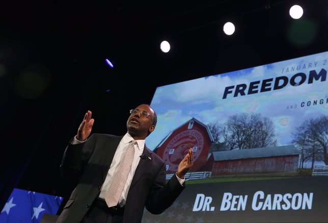 Dr. Carson speaks at the Freedom Summit in Des Moines