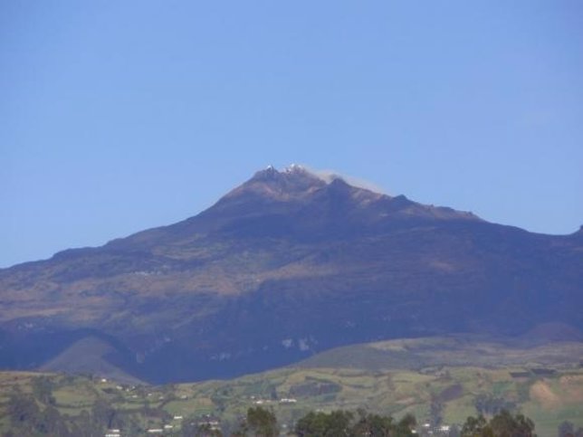 Volcán Chiles, en Ecuador