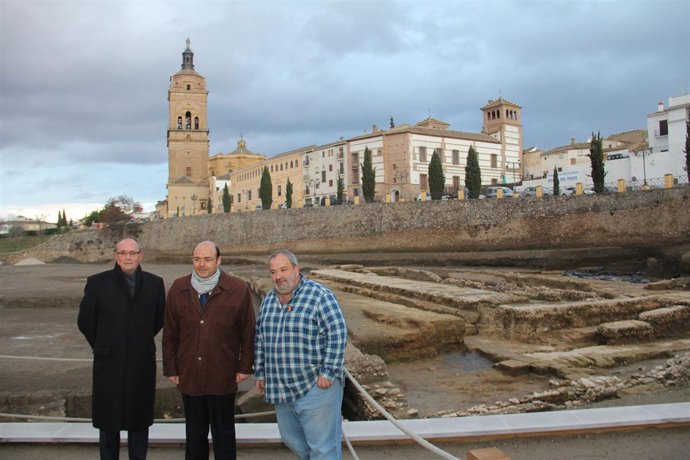 Pérez en el Teatro Romano