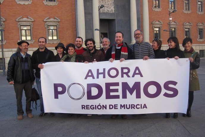 Miembros de lista de Ahora Podemos Región de Murcia 