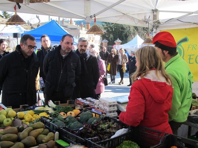 Espadaler en una visita a Òdena
