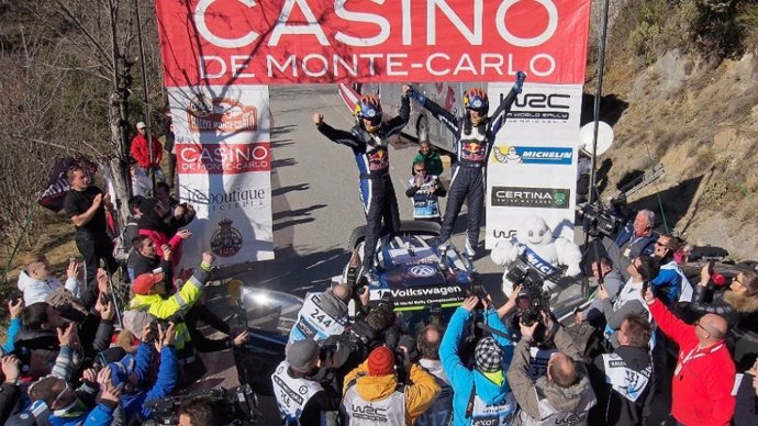 Sébastien Ogier Rally Montecarlo
