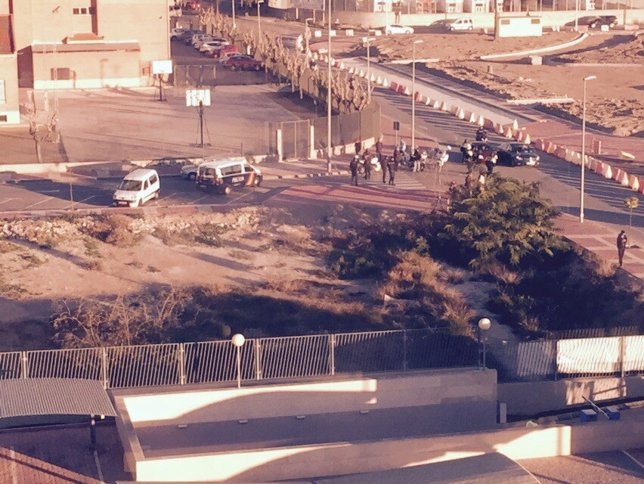 Imagen de las inmediaciones del Palacio de Justicia