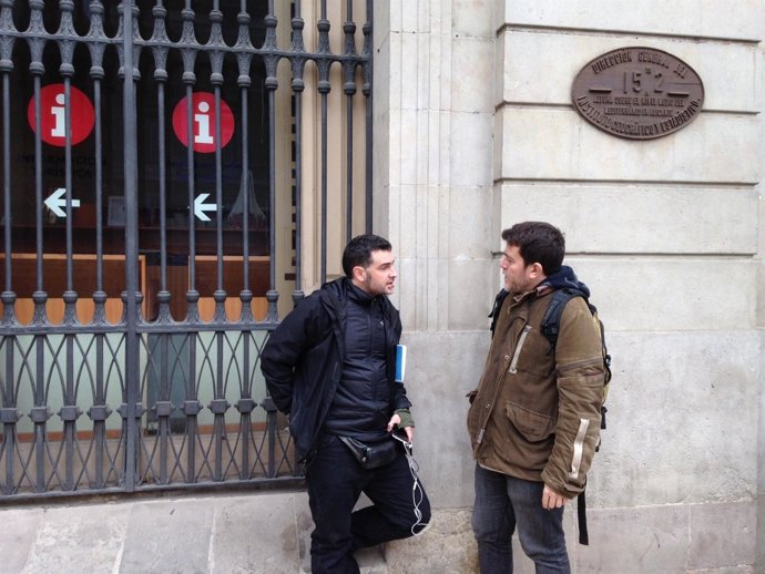 Xapo Ortega y Xavier Artigas, codirectores del documental 'Ciutat morta'