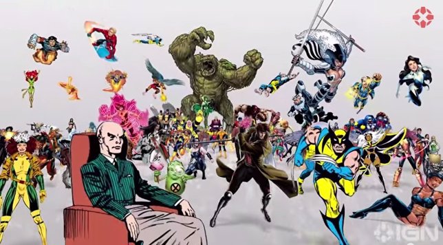 Los personajes de X-Men