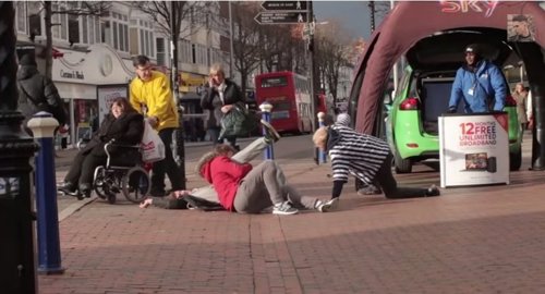 Broma lucha libre en Reino Unido