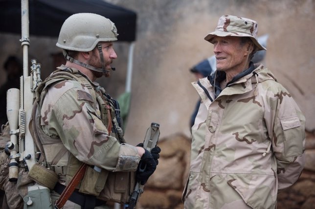 Clint Eastwood y Bradley Cooper