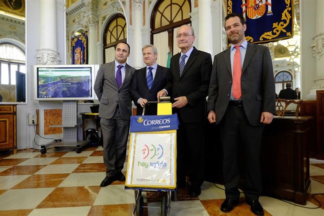 Málaga correos sensores polución